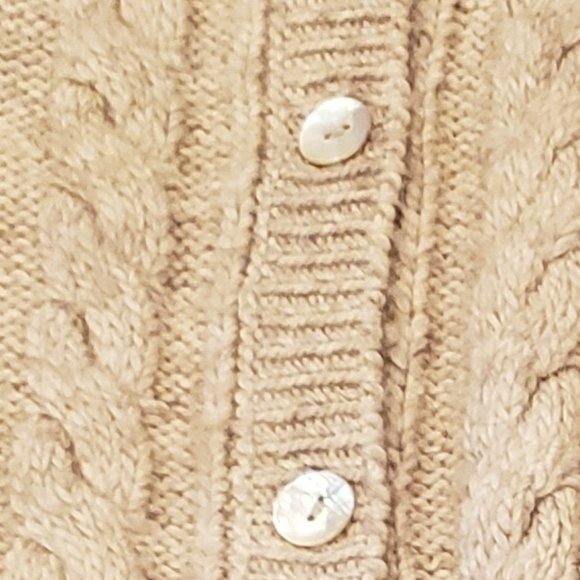 BCBG MaxAzria Cable Knit Button Down Cardigan - Picture 10 of 13